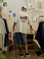 BROSHOOD バックプリント Tシャツ MB5219