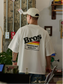 BROSHOOD バックプリント Tシャツ MB5219