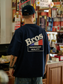 BROSHOOD バックプリント Tシャツ MB5219