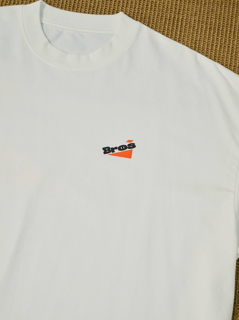 BROSHOOD バックプリント Tシャツ MB5220