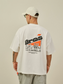 BROSHOOD バックプリント Tシャツ MB5220