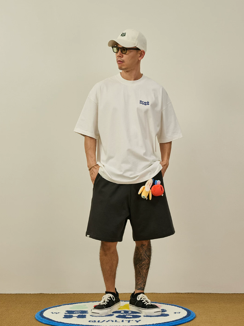 BROSHOOD バックプリント Tシャツ MB5222