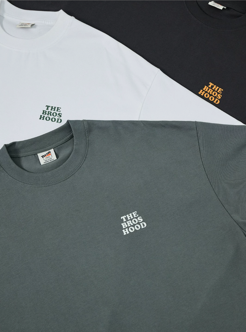 BROSHOOD バックプリント Tシャツ MB5224