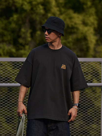 BROSHOOD バックプリント Tシャツ MB5224