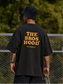 BROSHOOD バックプリント Tシャツ MB5224