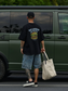 BROSHOOD バックプリント Tシャツ MB5226