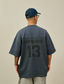 BROSHOOD バックプリント メッシュTシャツ MB5227