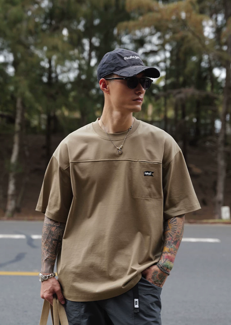 UNBENT ロゴ ポケットTシャツ MB5241