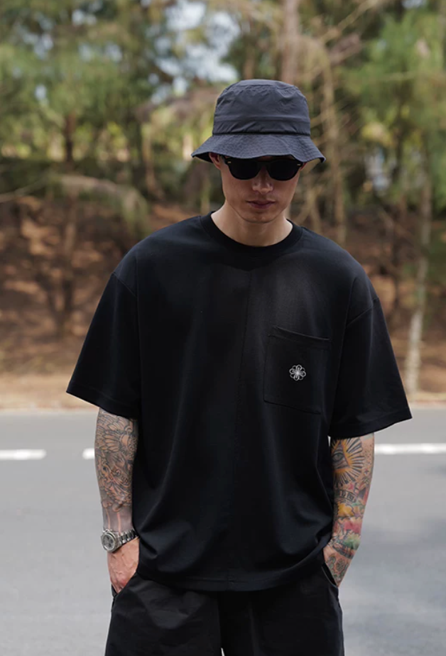UNBENT ロゴ ポケットTシャツ MB5242