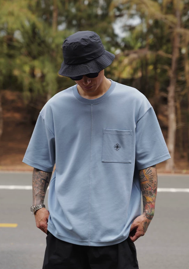 UNBENT ロゴ ポケットTシャツ MB5242