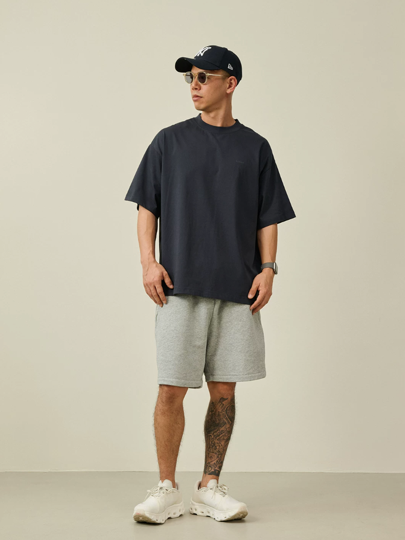 BROSHOOD ワンポイントロゴ Tシャツ MB5249