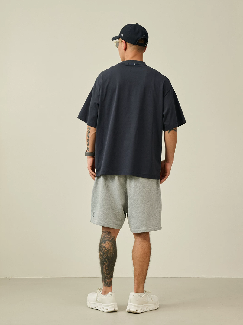 BROSHOOD ワンポイントロゴ Tシャツ MB5249