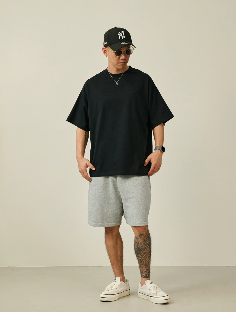 BROSHOOD ワンポイントロゴ Tシャツ MB5249