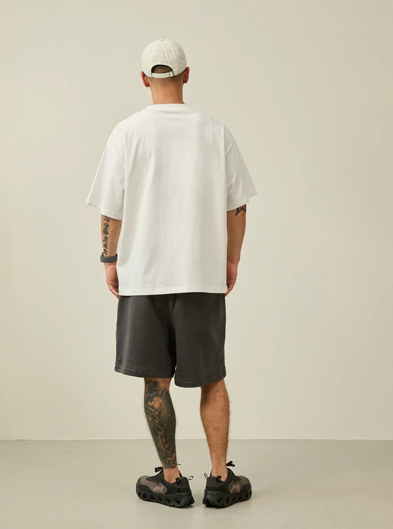 BROSHOOD ワンポイントロゴ Tシャツ MB5249