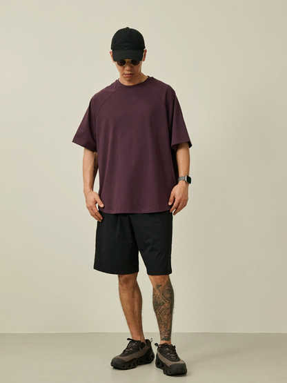 BROSHOOD 袖ロゴ Tシャツ MB5250