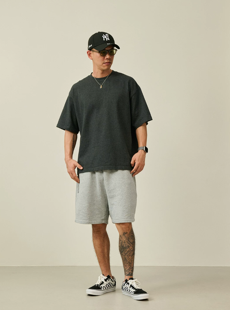 BROSHOOD 袖ロゴ Tシャツ MB5251