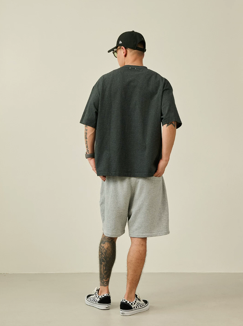 BROSHOOD 袖ロゴ Tシャツ MB5251