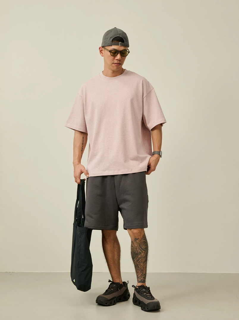 BROSHOOD 袖ロゴ Tシャツ MB5251