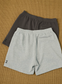 BROSHOOD スウェット ハーフパンツ MB5253