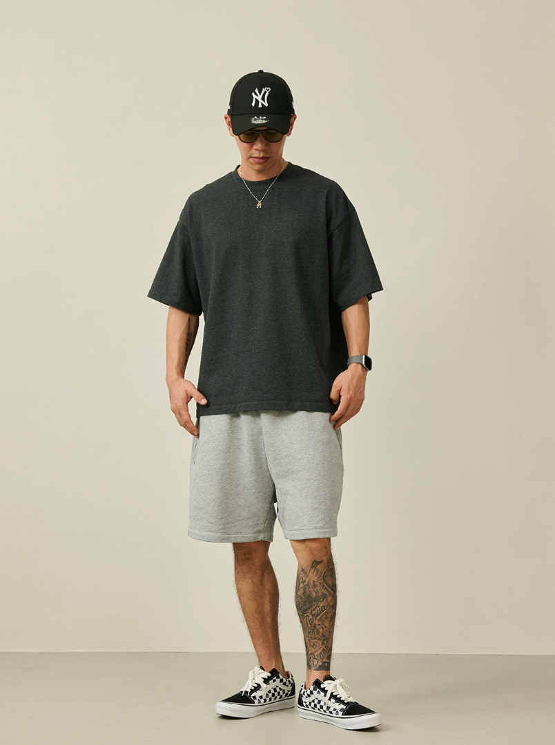 BROSHOOD スウェット ハーフパンツ MB5253