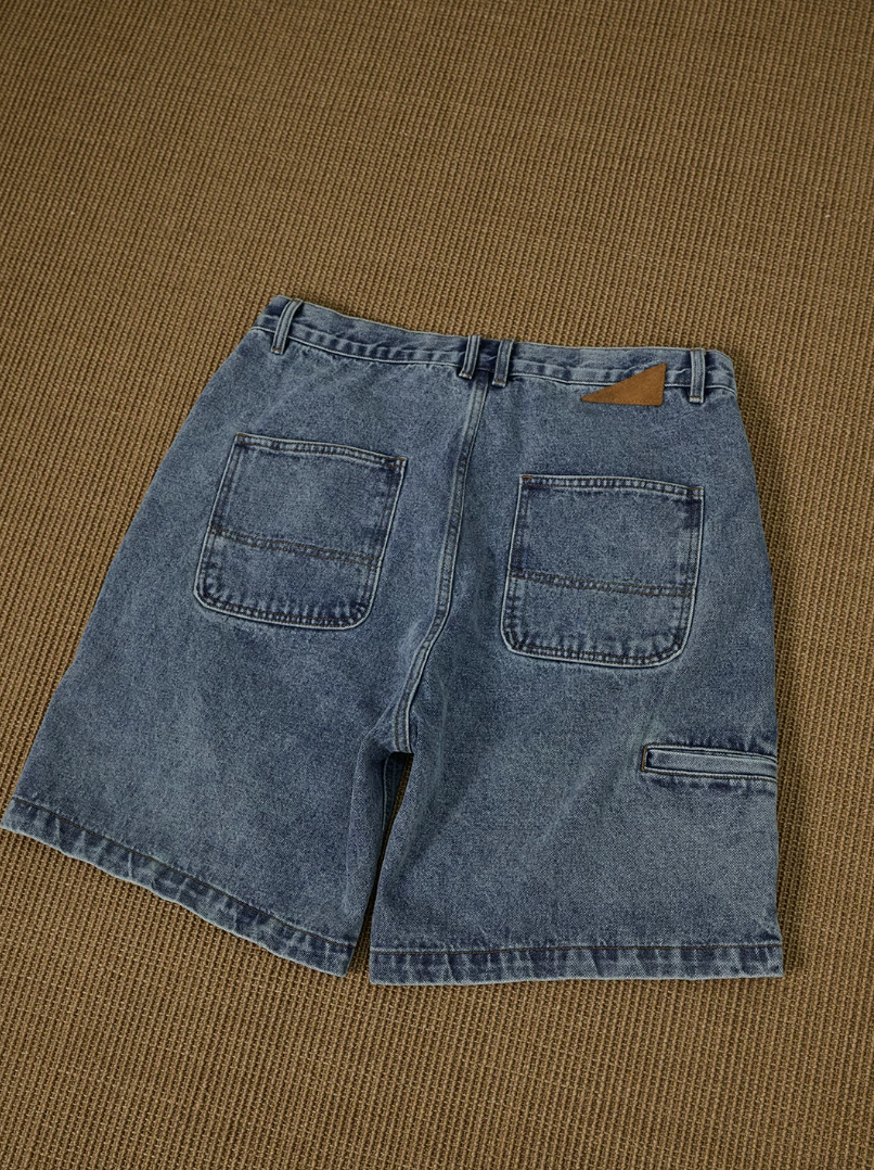 BROSHOOD デニム ハーフパンツ MB5256