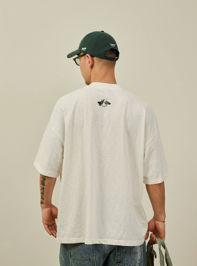 BROSHOOD フロントロゴ Tシャツ MB5262