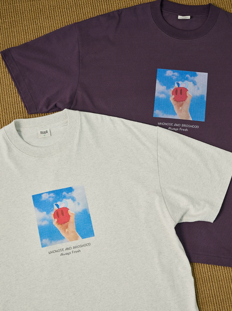 BROSHOOD フロントロゴ Tシャツ MB5263