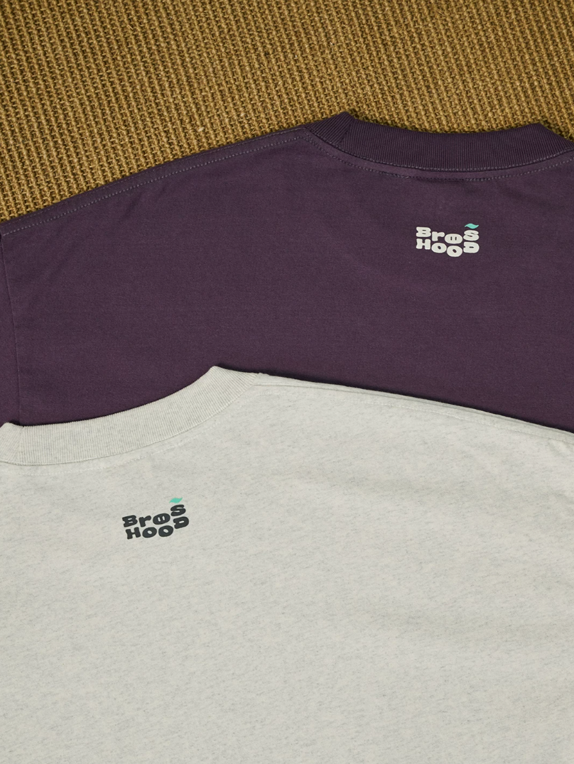 BROSHOOD フロントロゴ Tシャツ MB5263