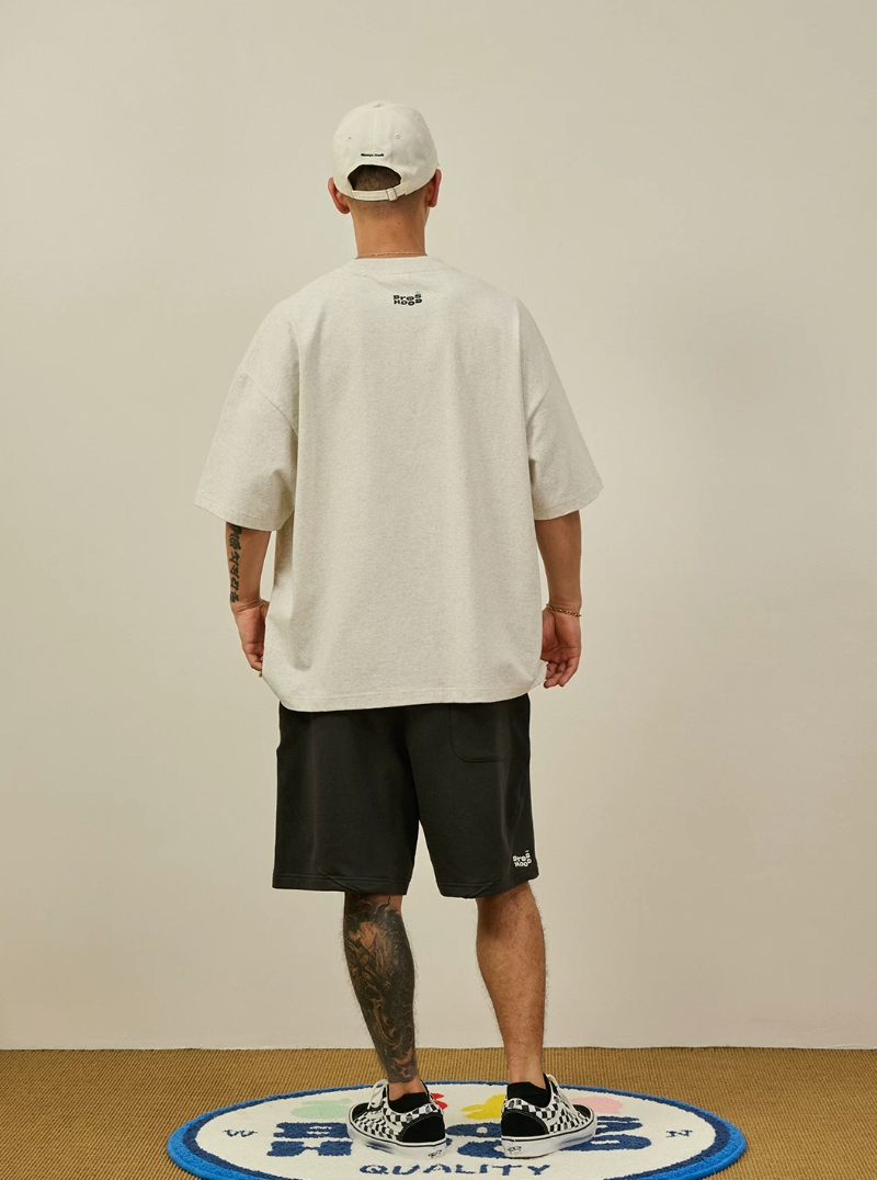 BROSHOOD フロントロゴ Tシャツ MB5263