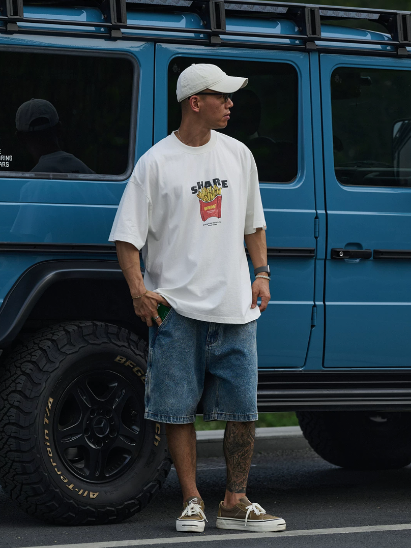 BROSHOOD フロントロゴ Tシャツ MB5264