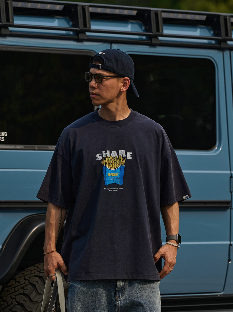 BROSHOOD フロントロゴ Tシャツ MB5264