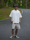 BROSHOOD バックプリント Tシャツ MB5265