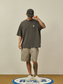 BROSHOOD ワンポイントロゴ Tシャツ MB5266
