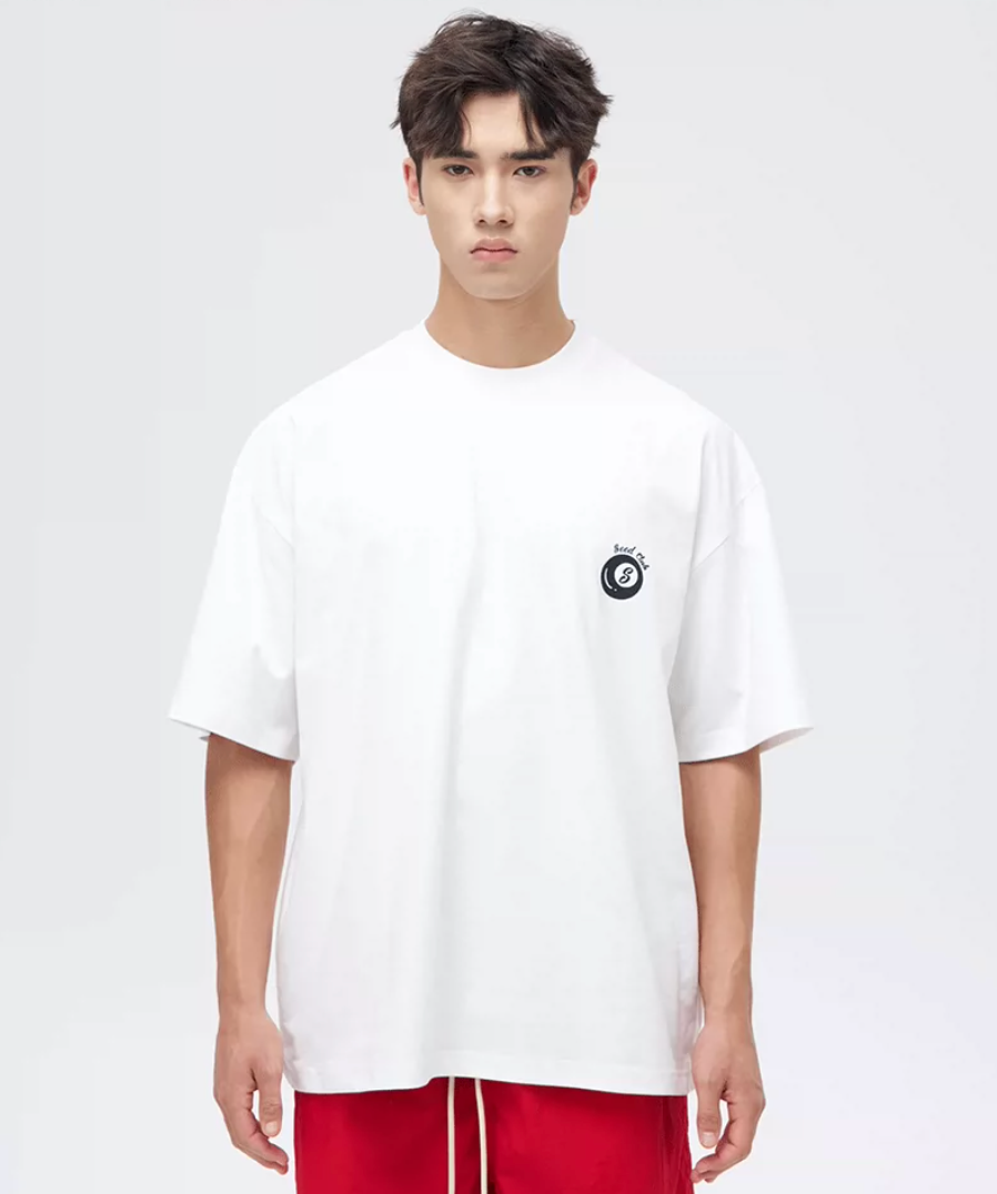 SEEDCLUB バックプリント Tシャツ MB5284