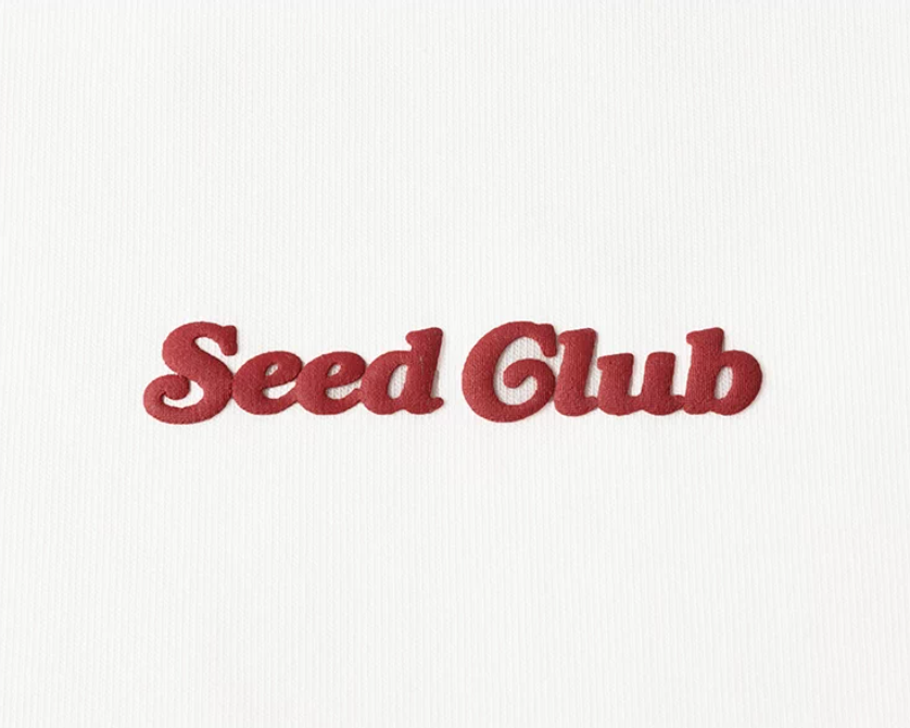 SEEDCLUB バックプリント Tシャツ MB5285