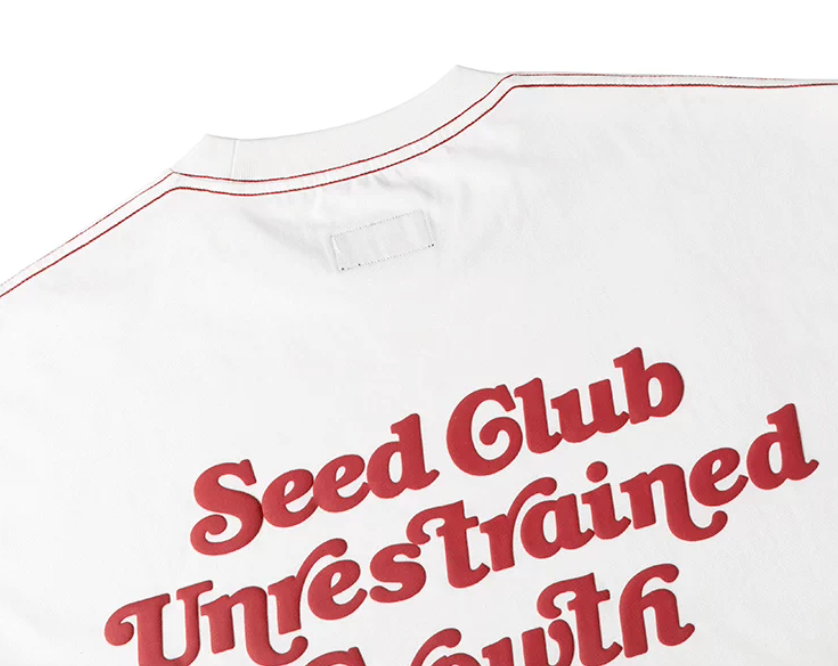 SEEDCLUB バックプリント Tシャツ MB5285