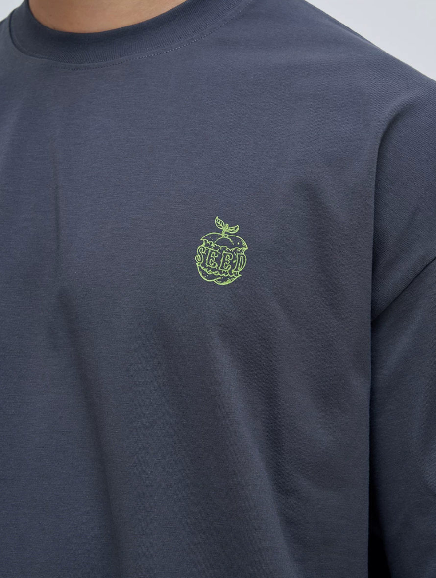 SEEDCLUB バックプリント Tシャツ MB5287