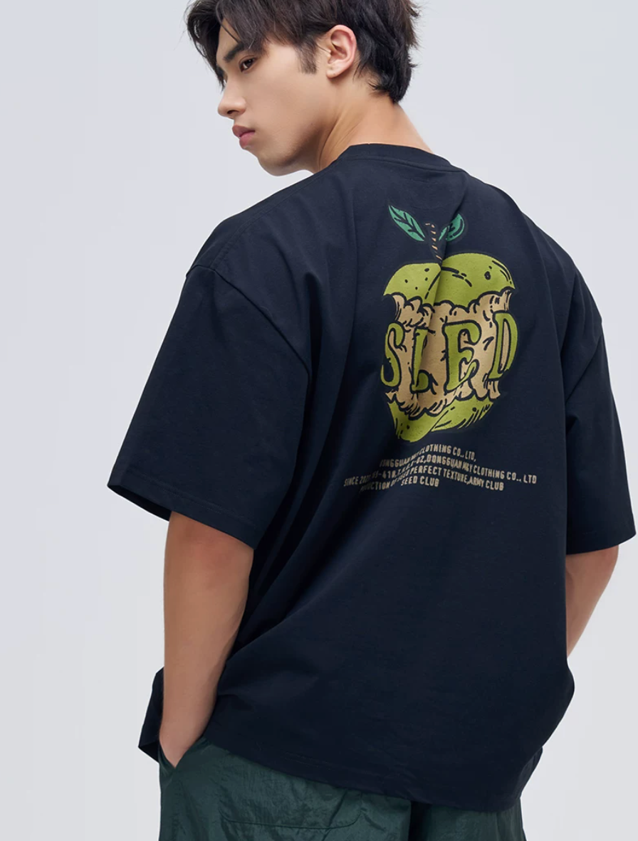 SEEDCLUB バックプリント Tシャツ MB5287