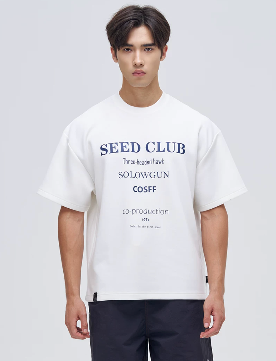 SEEDCLUB フロントロゴ Tシャツ MB5289