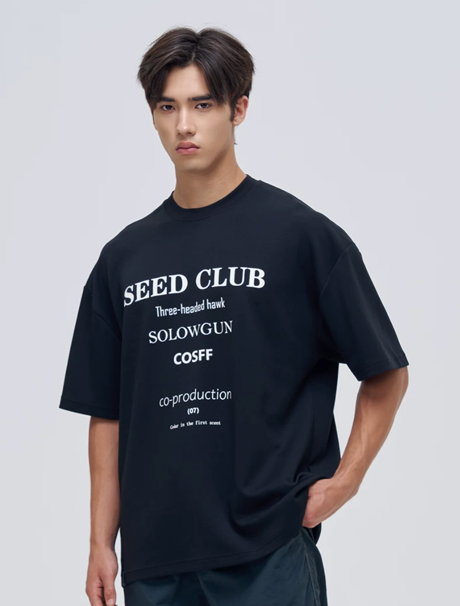 SEEDCLUB フロントロゴ Tシャツ MB5289