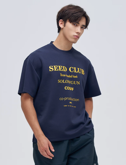 SEEDCLUB フロントロゴ Tシャツ MB5289