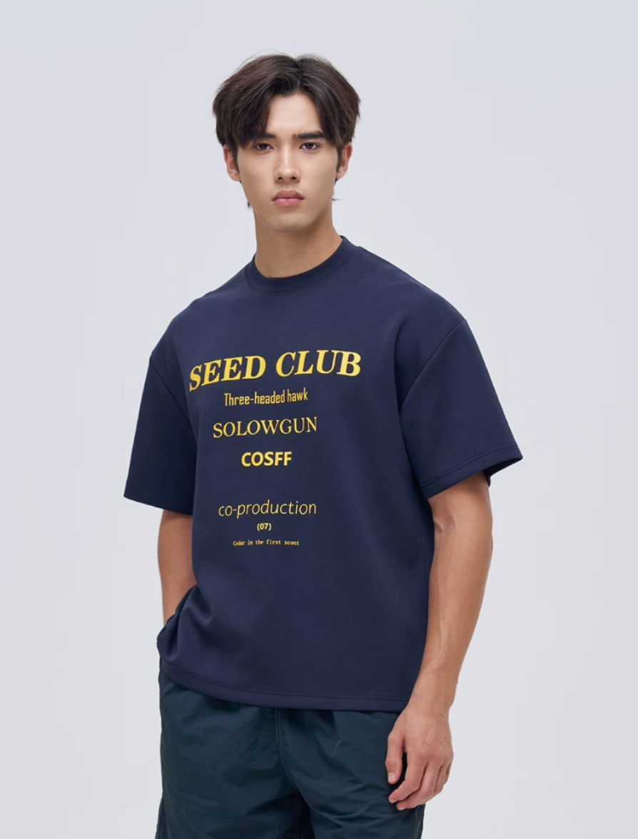 SEEDCLUB フロントロゴ Tシャツ MB5289
