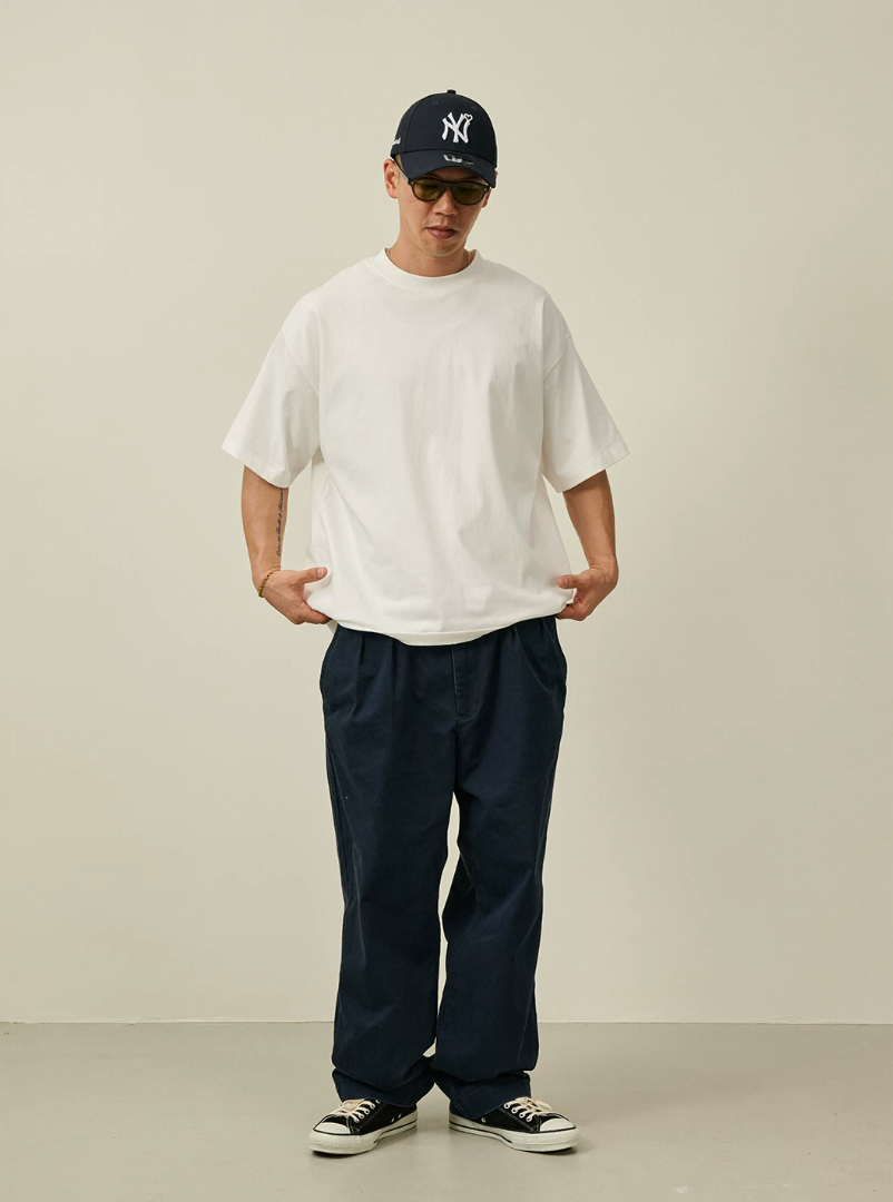BROSHOOD ウォッシュ パンツ MB5291