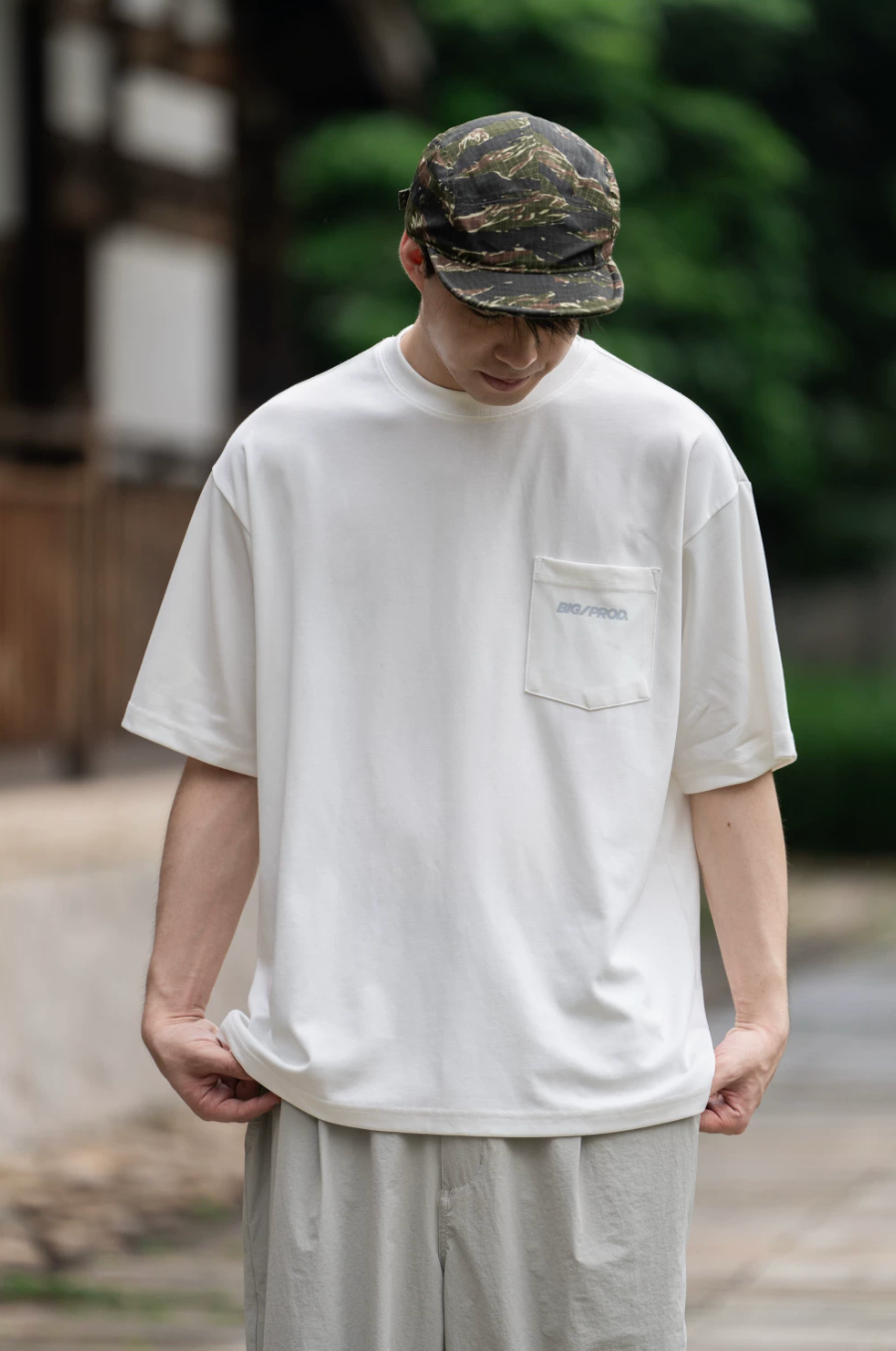 BTB ロゴ ポケットTシャツ MB5296
