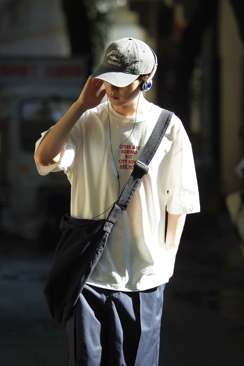 NOCLUE 両面プリント Tシャツ MB5301