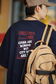 NOCLUE 両面プリント Tシャツ MB5301