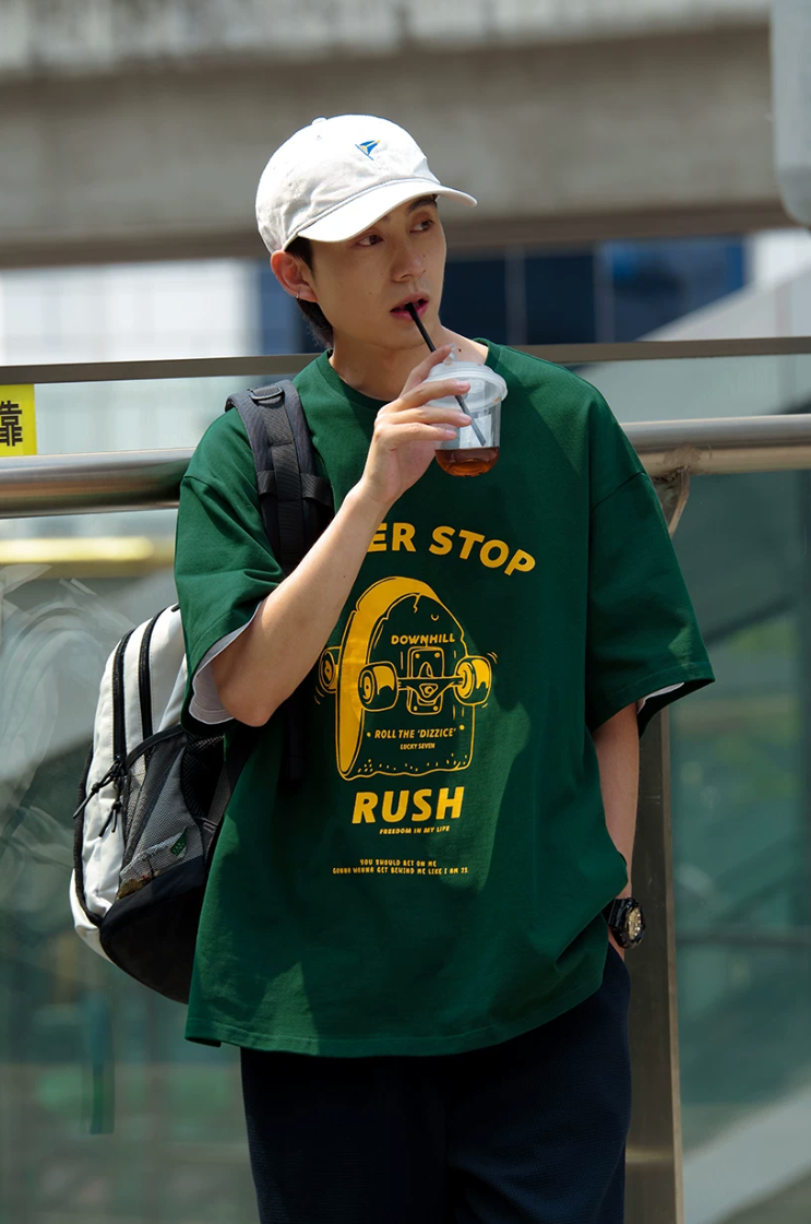 NOCLUE フロントロゴ Tシャツ MB5302