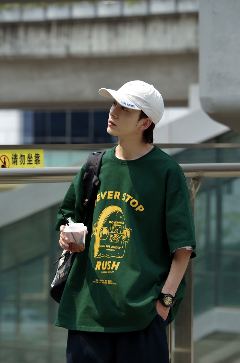 NOCLUE フロントロゴ Tシャツ MB5302