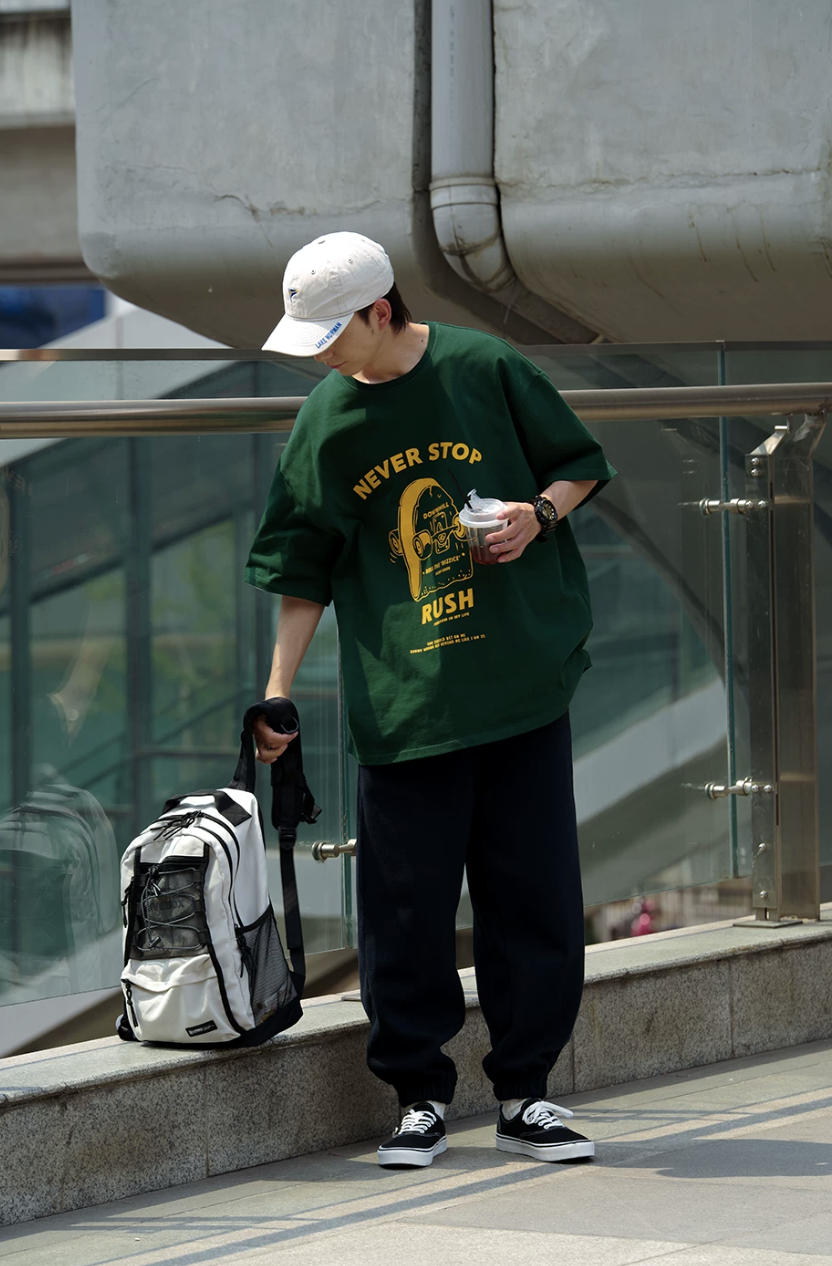 NOCLUE フロントロゴ Tシャツ MB5302