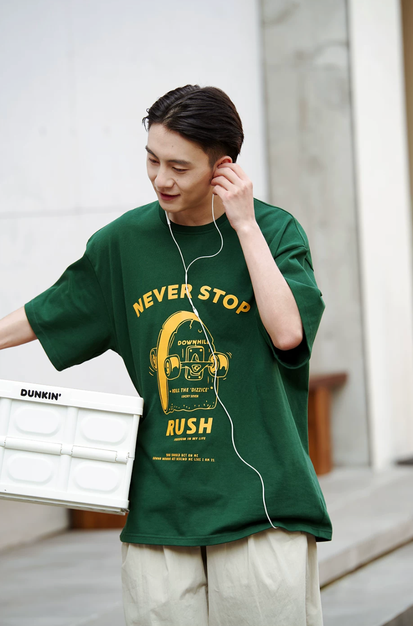 NOCLUE フロントロゴ Tシャツ MB5302